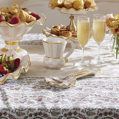 Courtly Check Ceramic Spoon Rest
