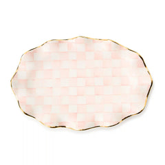 Courtly Check Ceramic Serving Platter