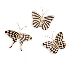 Mocha Butterfly Wall Decor Duo
