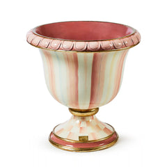 Rosy Check Pedestal Urn