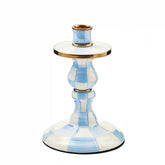 Emerald Check Medium Candlestick