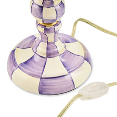 Rosy Check Candlestick Lamp