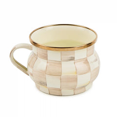 Emerald Check Teacup