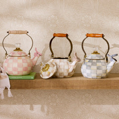 Sky Check Whistling Tea Kettle