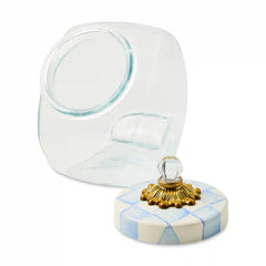 Sweets Jar with Sterling Check Lid