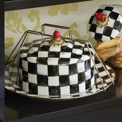 Wild Rose Brown Cake Carrier