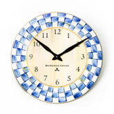 Royal Check Wall Clock