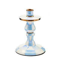 Mocha Check Medium Candlestick