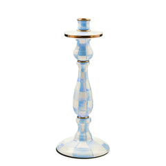 Mocha Check Medium Candlestick