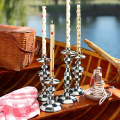Emerald Check Short Candlestick