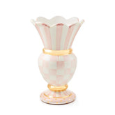 Mocha Check Ceramic Great Vase