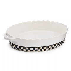 Courtly Check Everyday Small Oval Baker