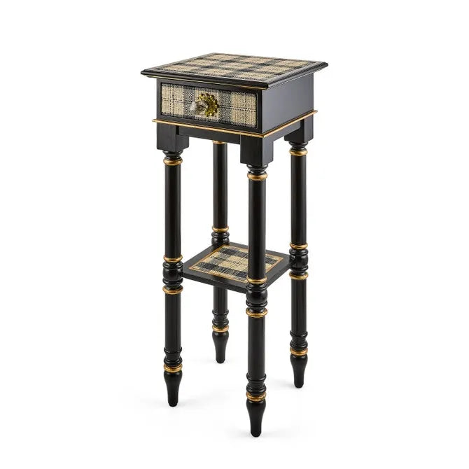 Mad for Plaid Tiny Table
