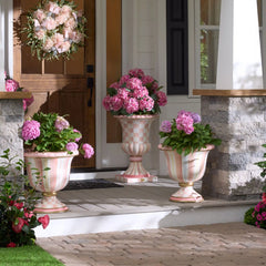 Courtly Stripe Urn