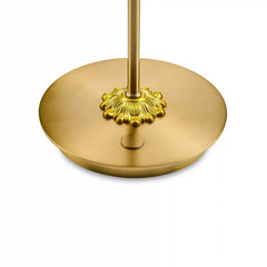 Emerald Check LED Rechargeable Dome Table Lamp