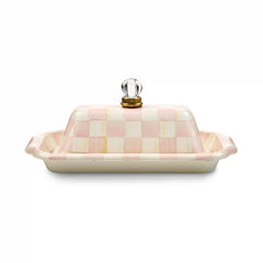 White Flower Market Butter Box