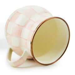 Mocha Check Mug