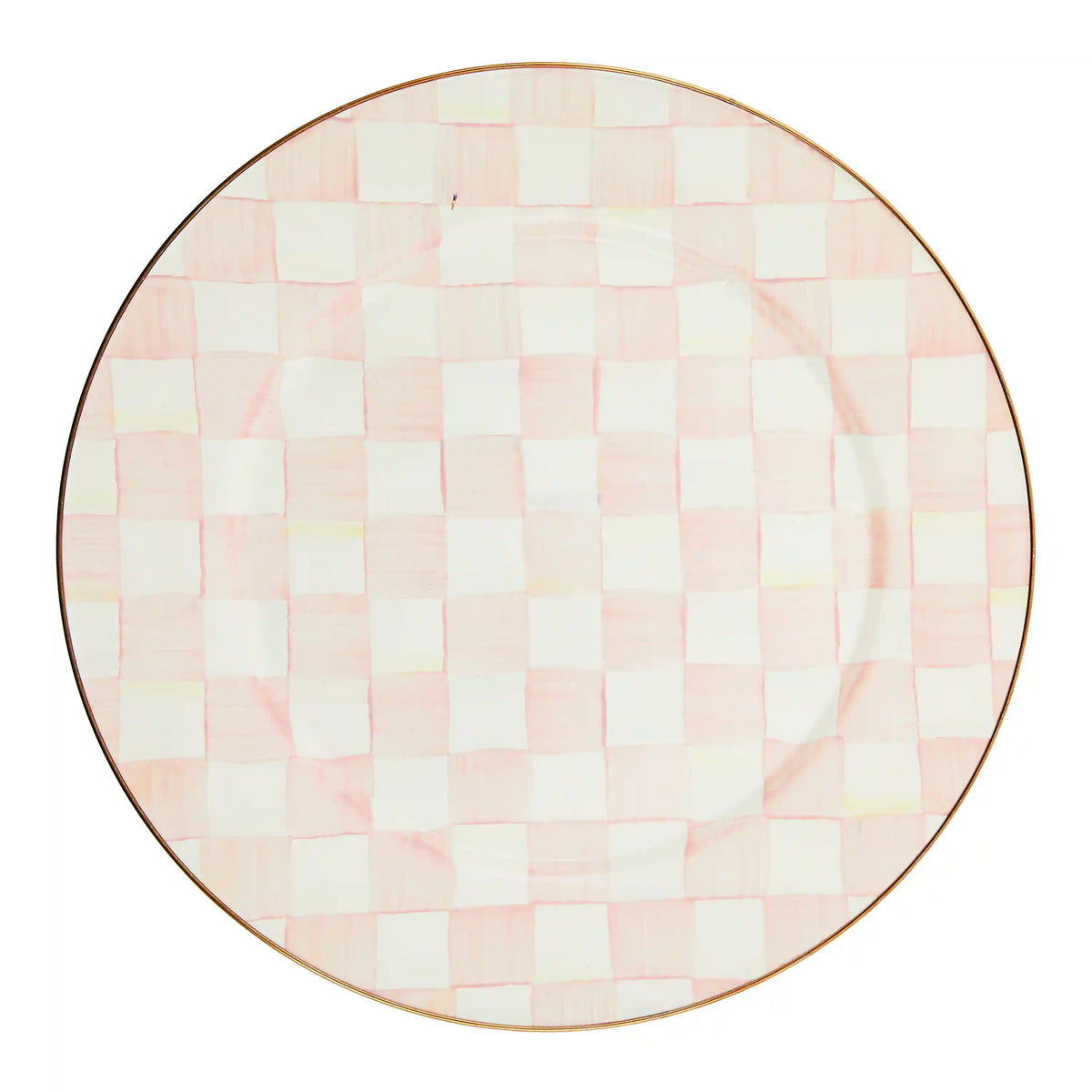 Mocha Check Serving Platter