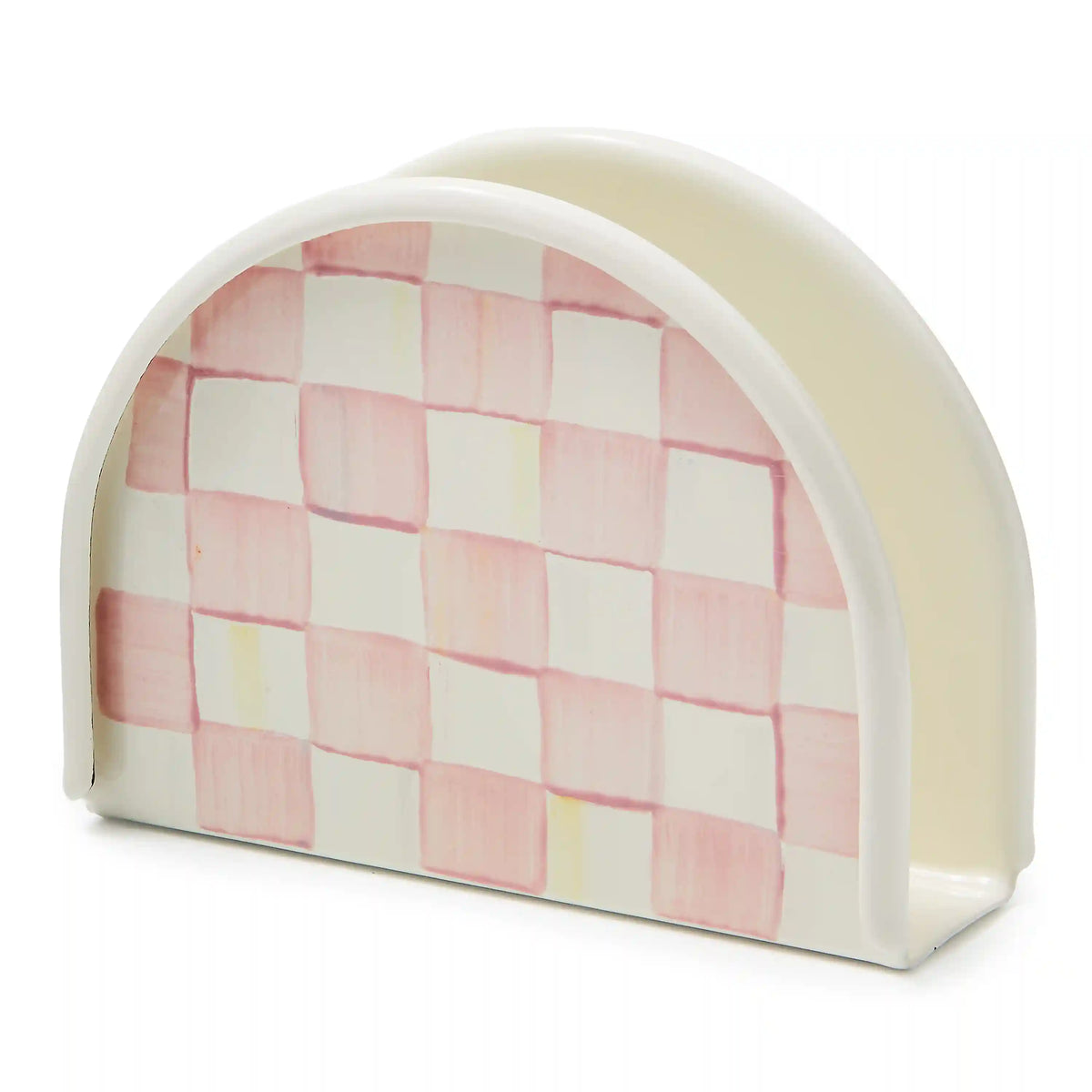 Sterling Check Napkin Holder