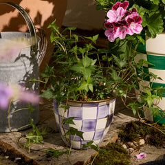 Rosy Check Large Flower Pot