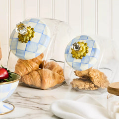 Sweets Jar with Rosy Check Enamel Lid