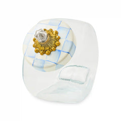 Sweets Jar with Rosy Check Enamel Lid