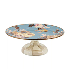 Wild Rose White Mini Pedestal Platter