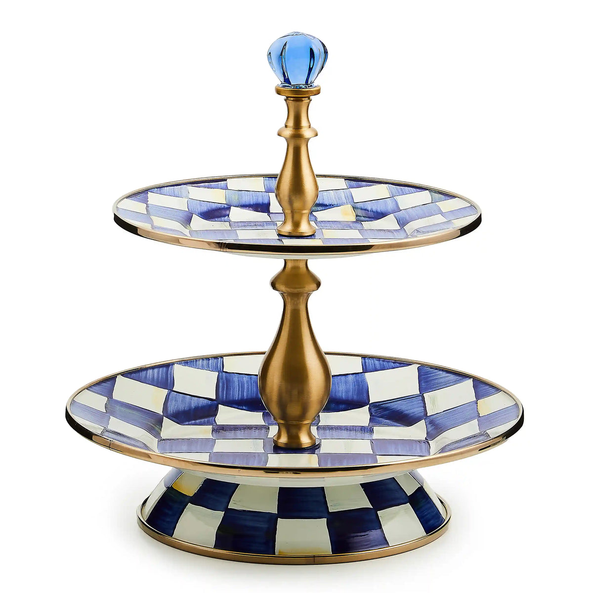Rosy Check Two Tier Sweet Stand