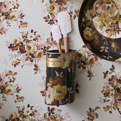 Rosy English Garden Utensil Holder